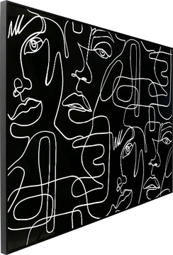FACCIA ARTE DRAWING - Paper Print on paper by KARE Design - view 3